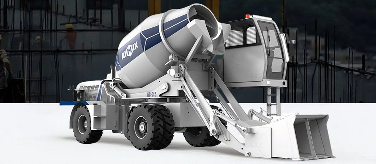 AS-3.5 self loader mixer in Saudi Arabia