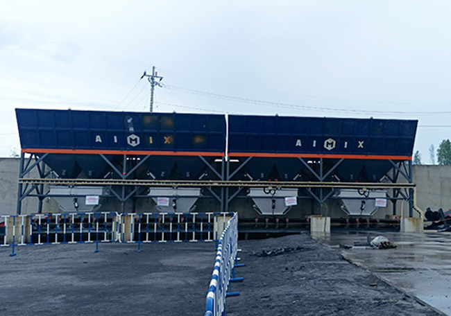 Precision Feeding on Batching Plant stationary type