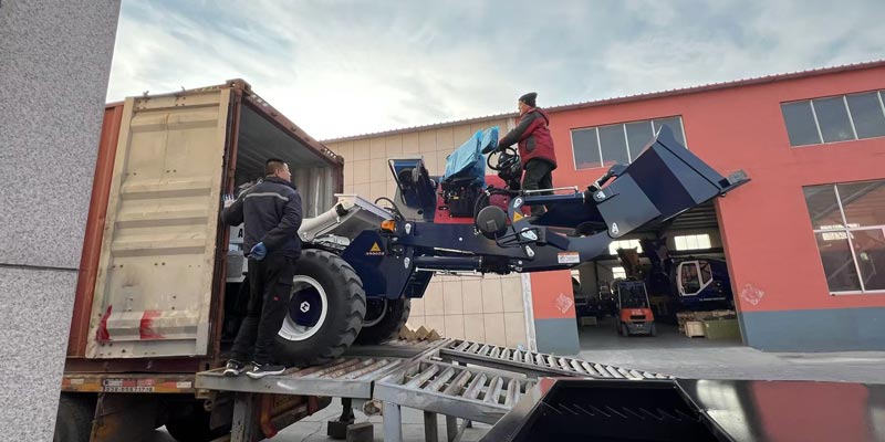 Transporting AS-3.5 concrete mixer to Lubumbashi