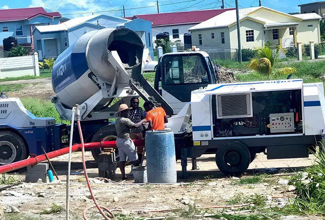 concrete mix and pump solution in Saudi Arabia