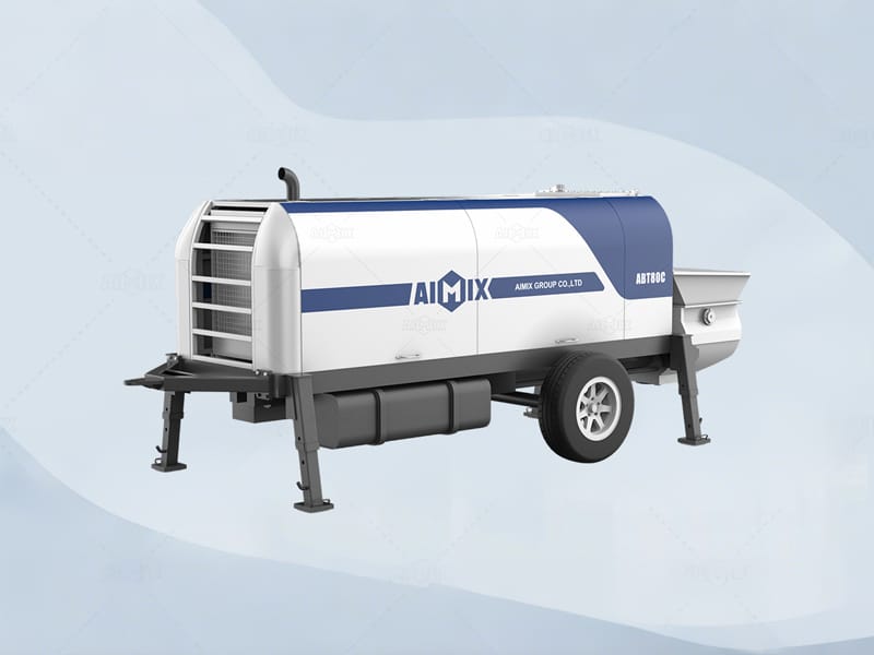 ABT80 diesel trailer pump machine