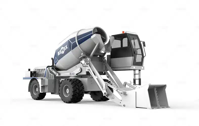 AS-4.5 concrete mixer in Peru