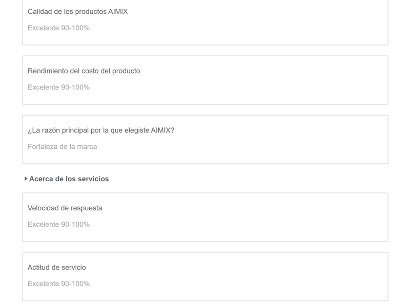 Peru Customer Testimonials on AIMIX Mixer