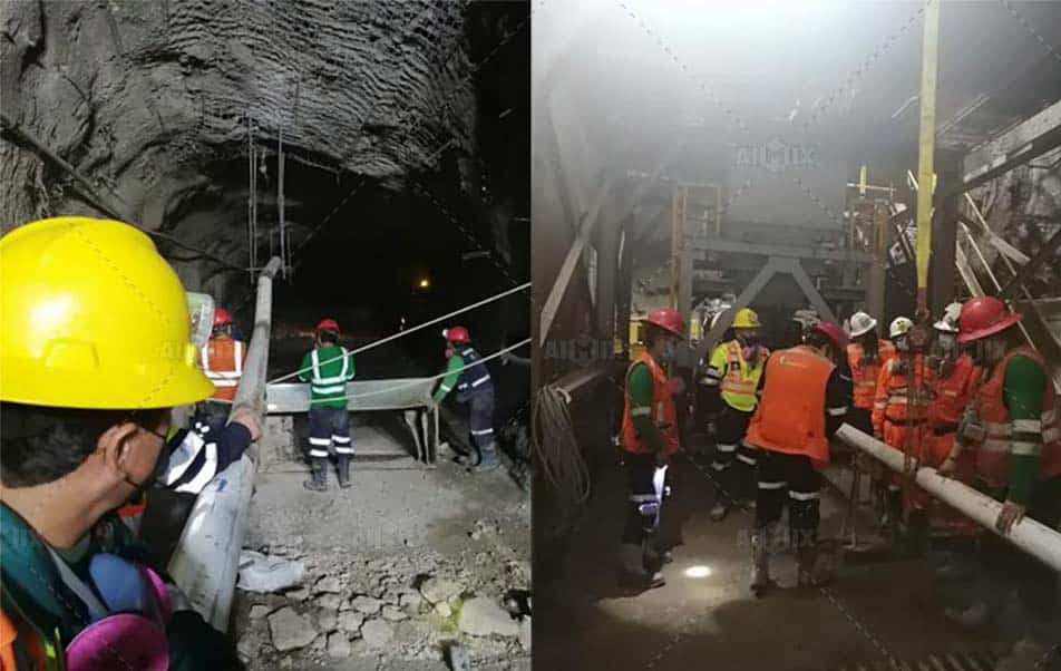 ABT80D electric line pump for tunnel project