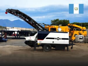 Guatemala clients' choice on AIMIX concrete machines