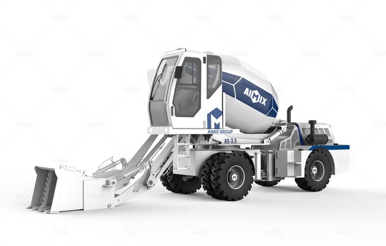 AS 3.5 Self Concrete Mixers in Turkey