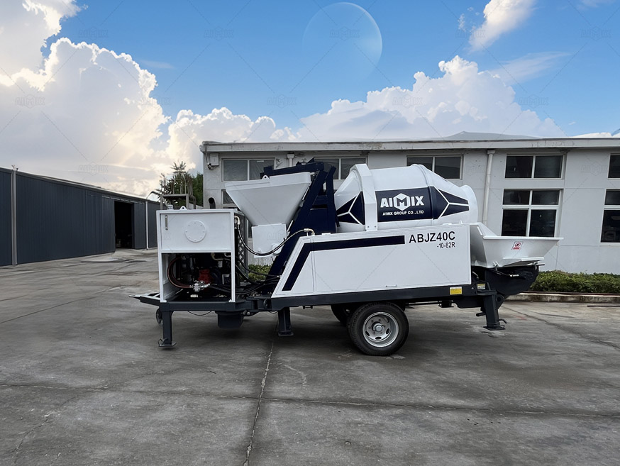 concrete mixer pump solutions in Morocco