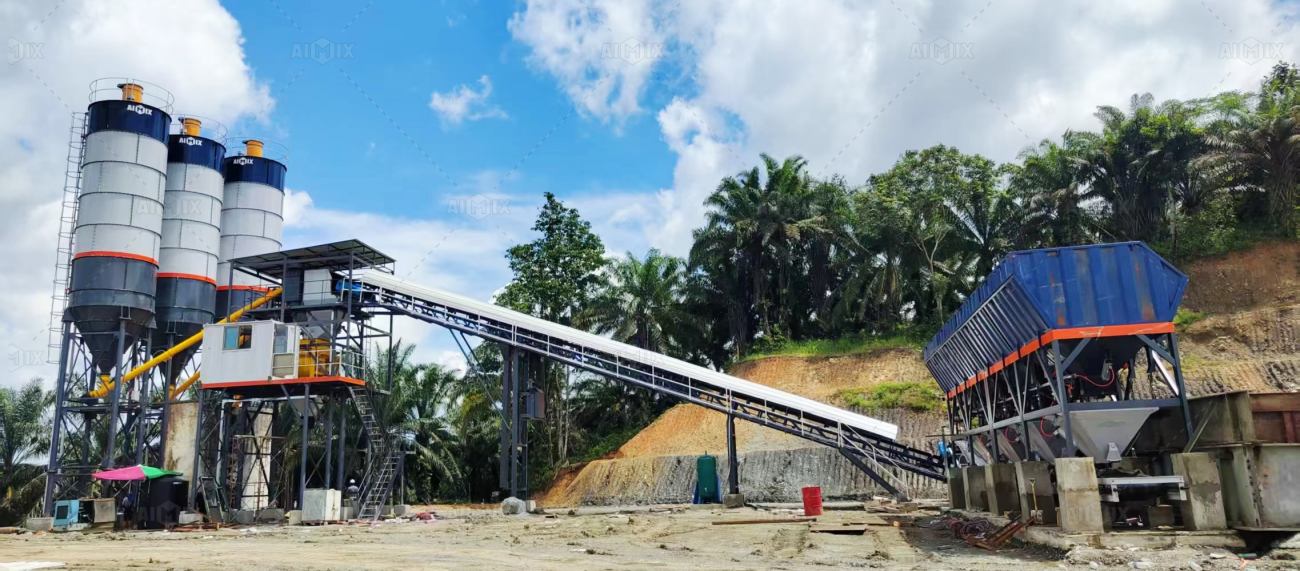 types of concrete plant in AIMIX Group