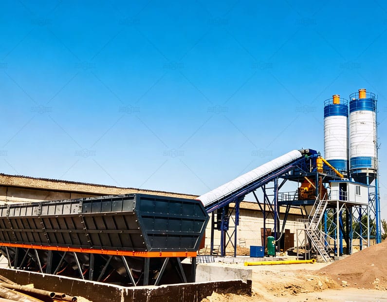 AJ120 in Uzbekistan for Commercial Concrete Business