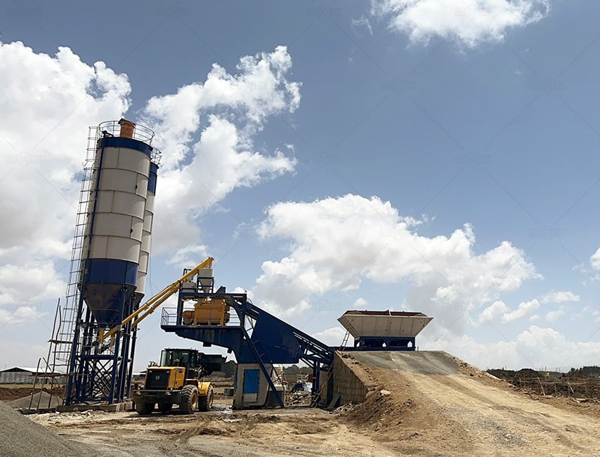 AJY60 for Concrete Supply for Housing & Precast in Ethiopia