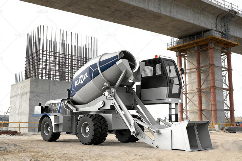 AS-4.5 Hot sale Self Loader Concrete Mixture UK