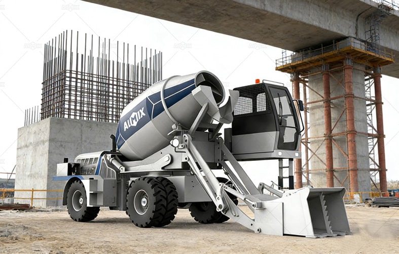 AS-4.5 Self Loader Concrete Mixture Model