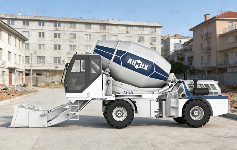 AS 5.5 Cement Mixer Self Loading Type