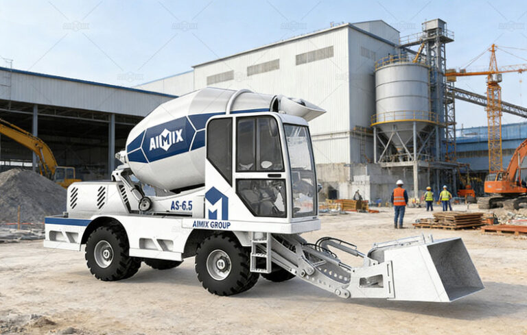 AIMIX Self Loading Concrete Mixer - On-site Concrete Mix Solution