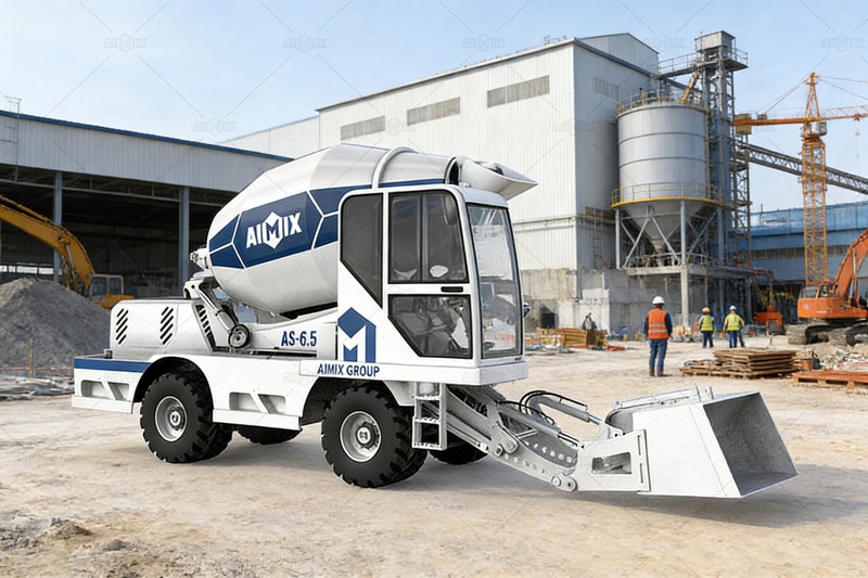 AS-6.5 Self loading concrete mixer for sale UK