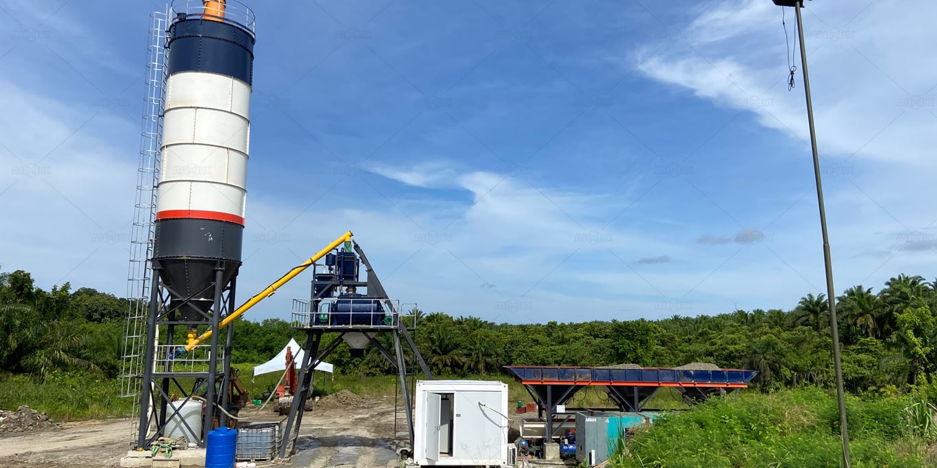 Choose the suitable central concrete plant model