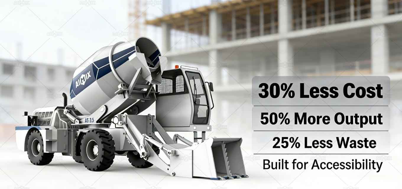 Key Benefits of self loading mixer in UK