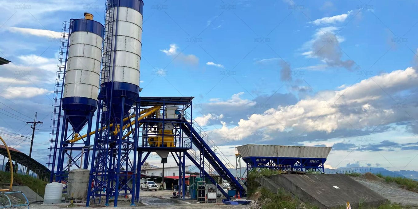 central mix concrete plant in AIMIX Group