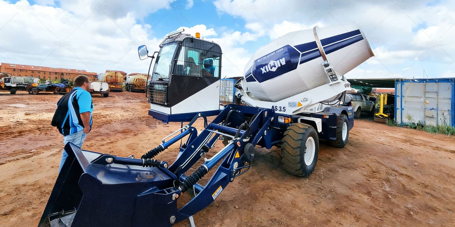 AIMIX self loading mixer in Australia