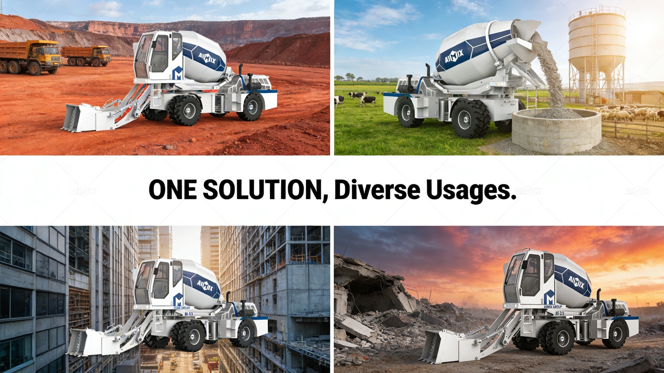 Applications of Concrete Mixer in Australia