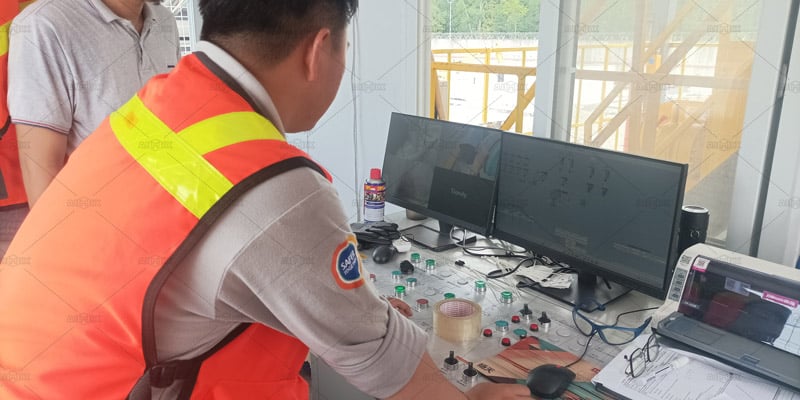 The Nervous System The Integrated PLC Control Software of Automatic Concrete Plants