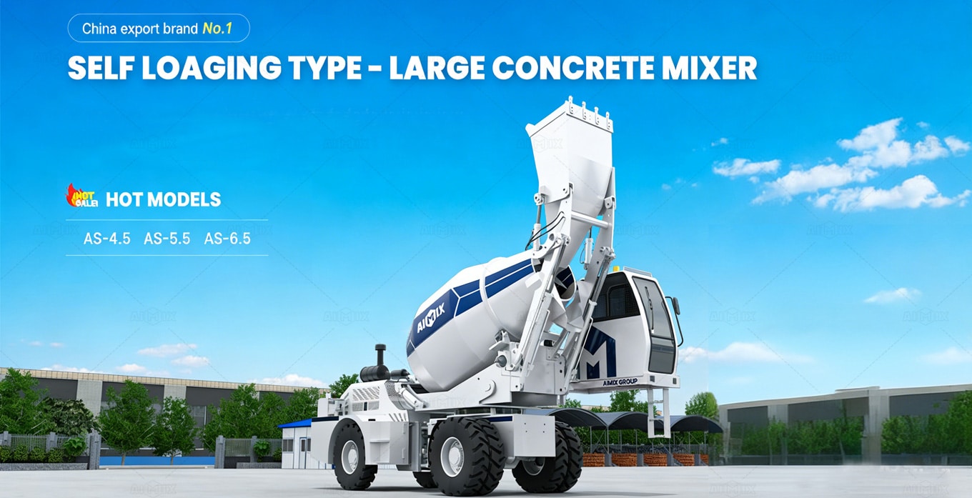 AIMIX Group Large Concrete Mixer Machine