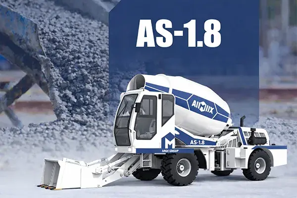 AS1.8 self loading mixer concrete in Nigeria