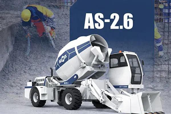 AS2.6 self concrete mixer machine in Nigeria