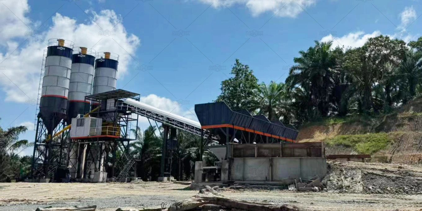 guide to choosing suitable concrete batching plant types for construction projects in Malaysia