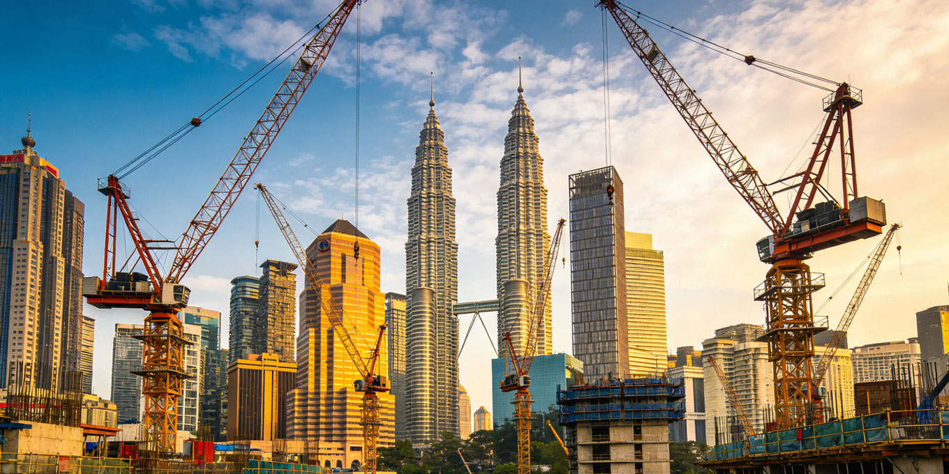 Construction Boom in Malaysia