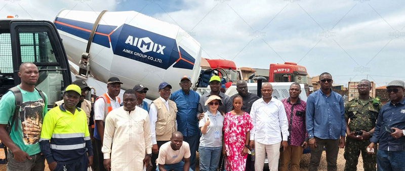 AS-3.5 Self Loading Mixer in Guinea
