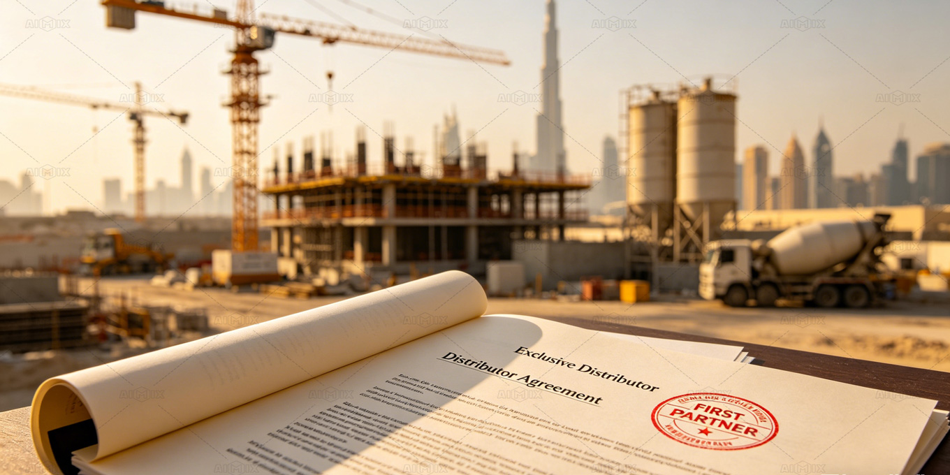 Became Our First Concrete Plant Distributor in UAE