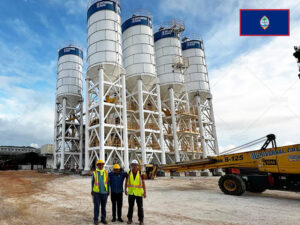 Guam's AIMIX AJ180 Concrete Plant Operation