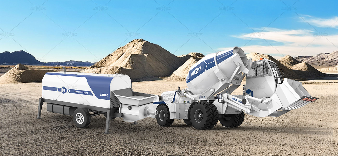 concrete mixer and self loading concrete mixer for sale in Guinea