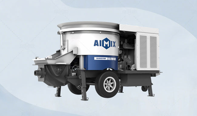 concrete planetary mixer with concrete pump in Guinea