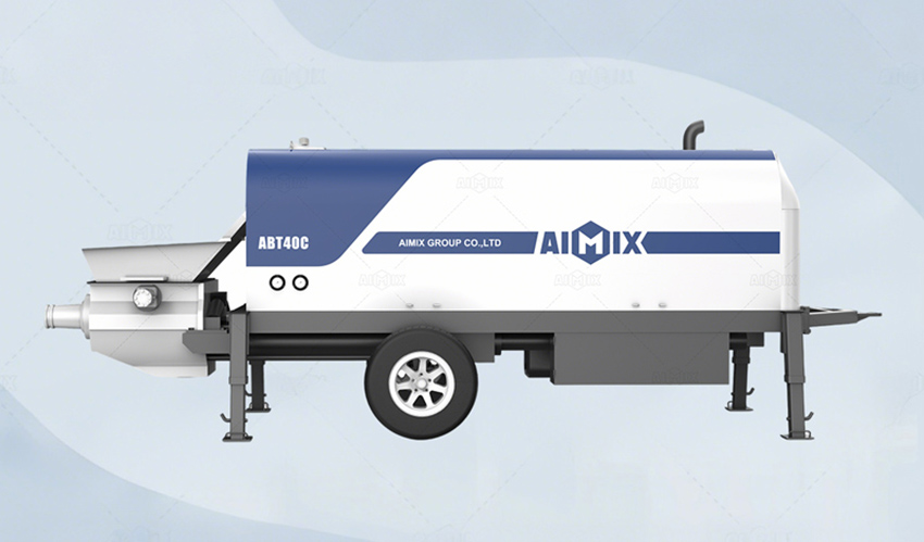 concrete trailer pump for sale in Guinea