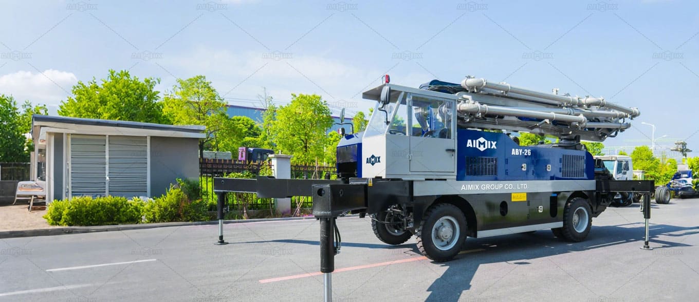 Choosing a suitable concrete pump and mixer for your projects