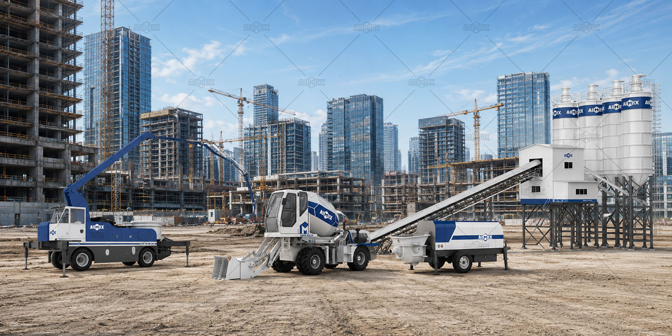 Commercial Construction - AIMIX Solutions for Your Projects