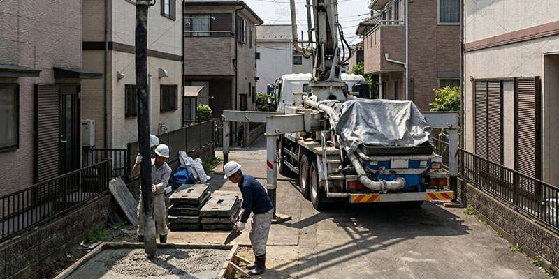 Your concrete demand is modest but consistent