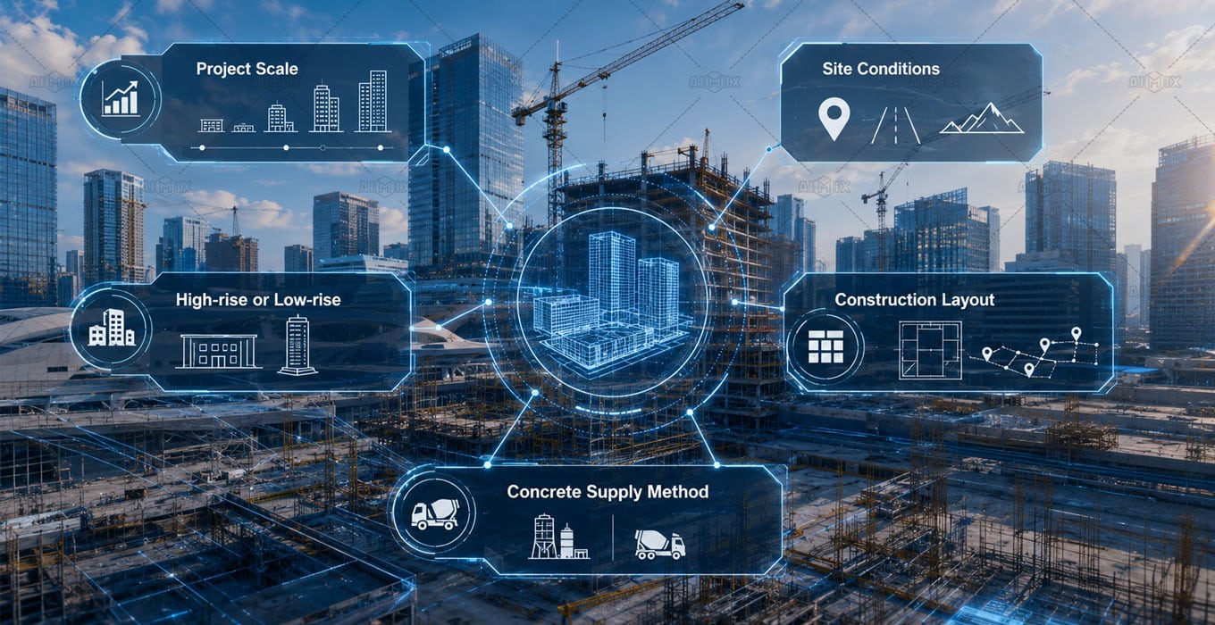 five elements to consider when choosing Right Concrete Equipment