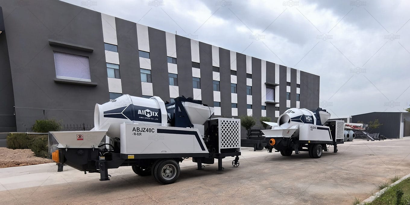 AIMIX factory-direct concrete pumps for sale in Nigeria