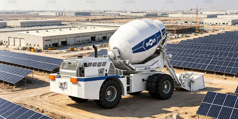 AS-2.6 Self Loading Mixer Machine in Dubai