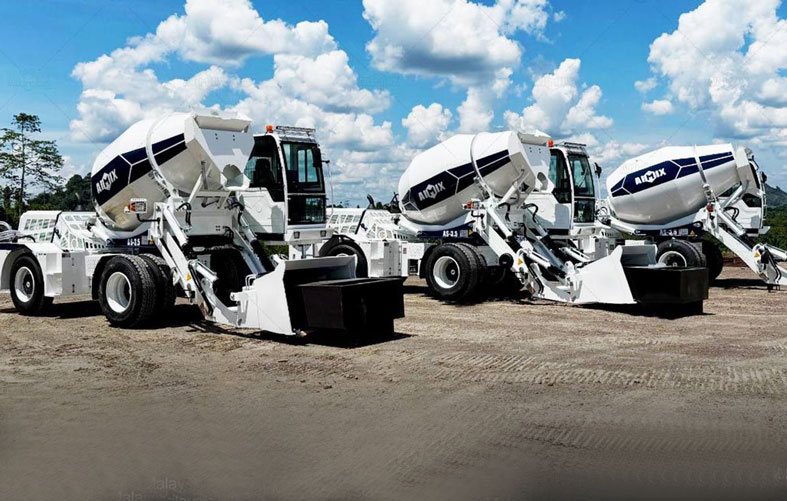 Self loading Mixers for Power Substation Project In Malaysia