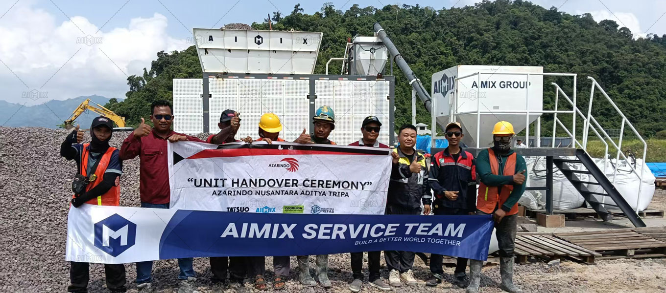 AJSY40 successfully installed in Indonesia. The customer highly recognized our responsive after-sales support and professional installation guidance.