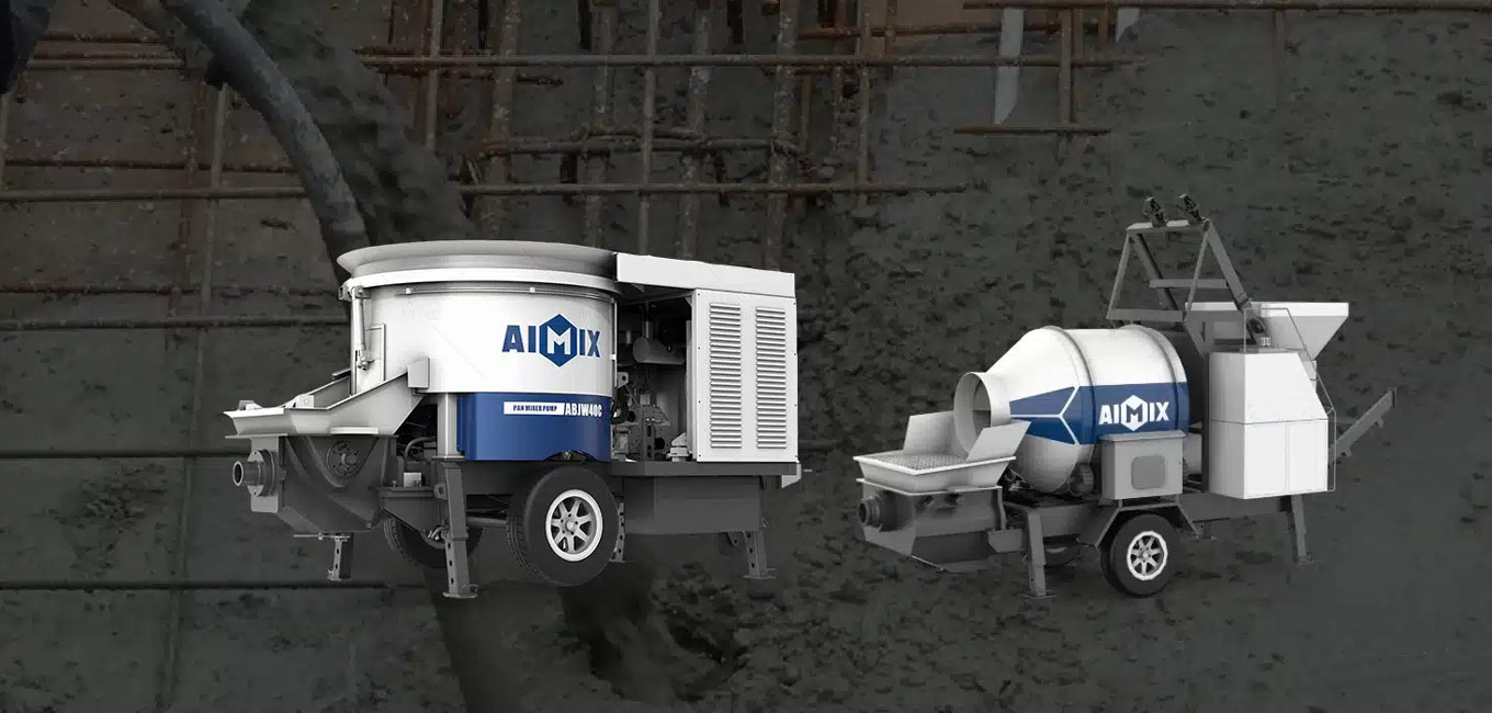 diesel concrete mixing pump machine for sale in Nigeria