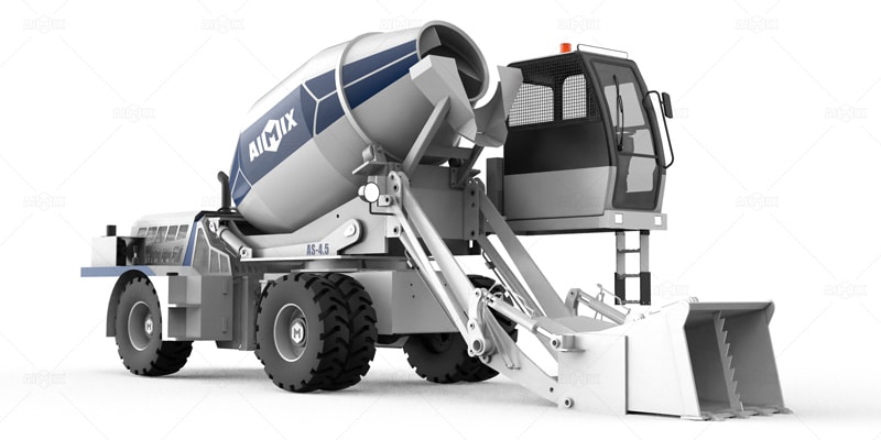 AS-4.5 cement mixer in Paraguay