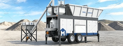 New Concrete Batching Plant with Pump Solution