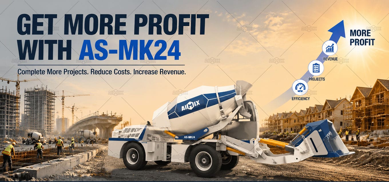 get more profits if investing AS-MK24 Self Loading Mixer