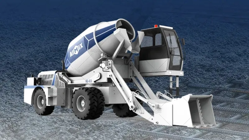 A-4.5 hot-selling models of AIMIX self loader mixer