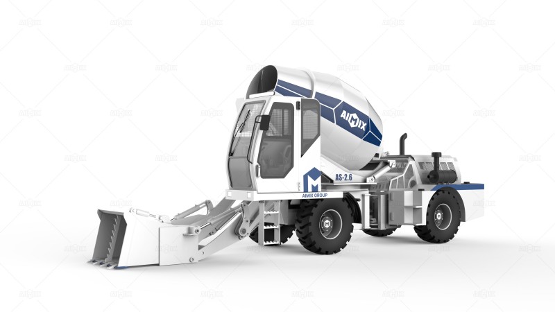 AS-2.6 Self Concrete Mixer - 10.4 cubic meters per hour